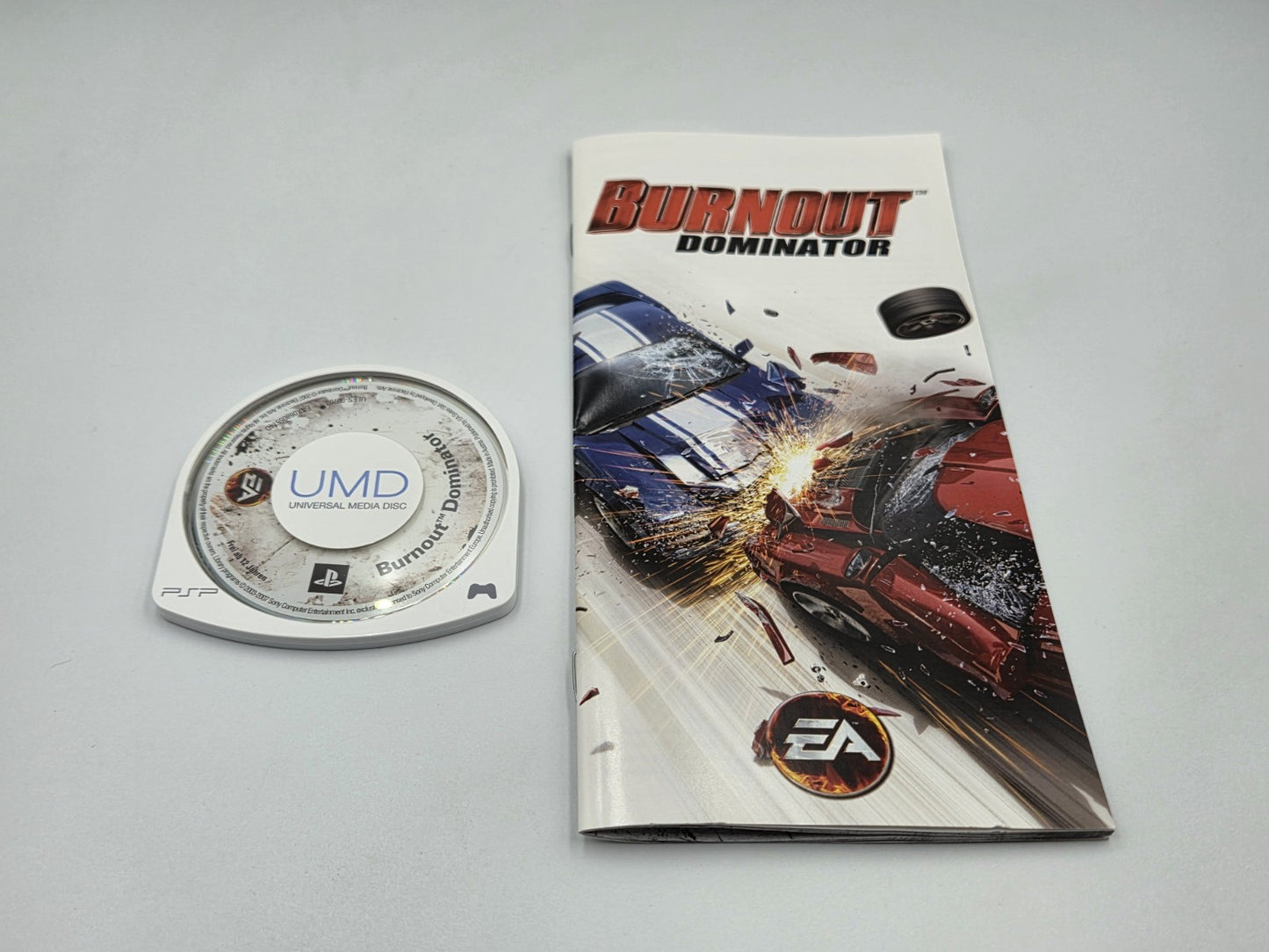 Sony PSP Spiel Burnout Dominator mit OVP und Anleitung Deutsch
