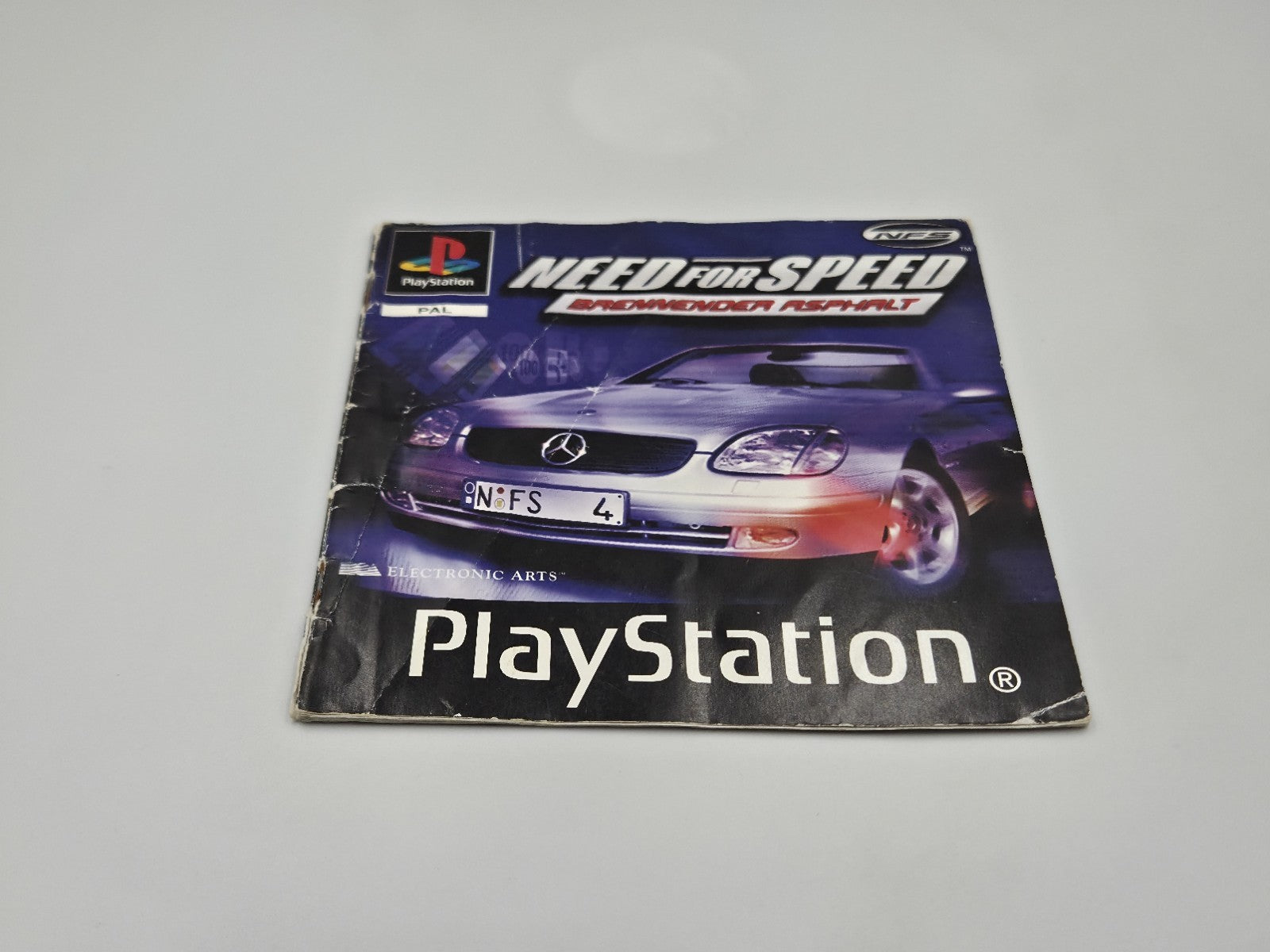 PS1  Spiel Need For Speed Brennender Asphalt mit OVP und Anleitung Deutsch