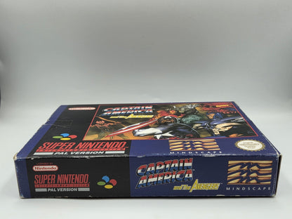 SNES Super Nintendo Captain America and The Avengers mit OVP und Anleitung EUR
