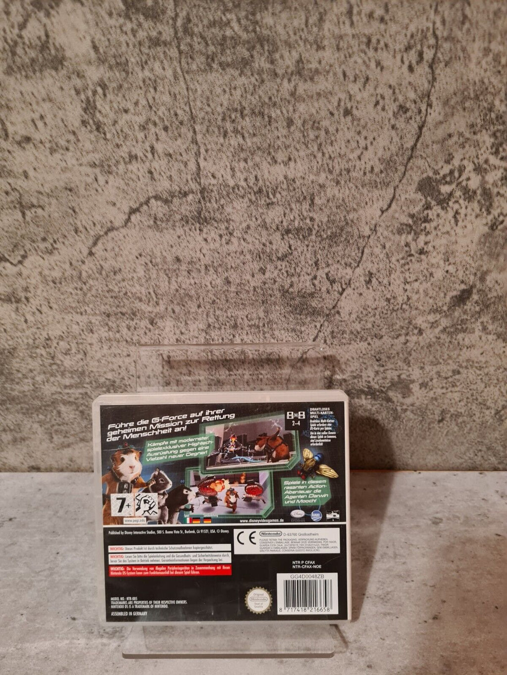 Nintendo DS Disney G-Force Agenten mit Biss mit OVP NOE - T-Retro-Games 
