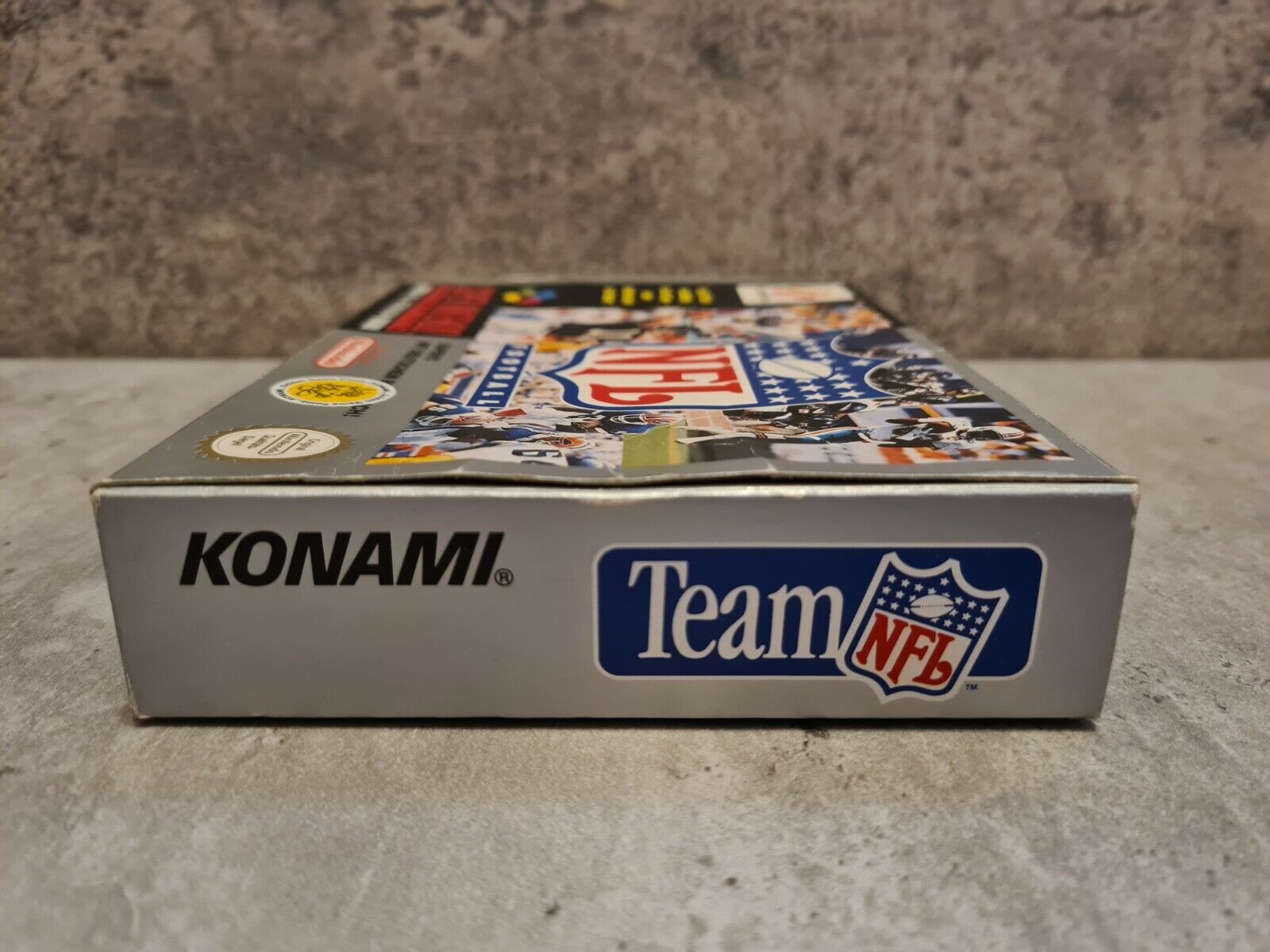 SNES Super Nintendo NFL Football mit OVP und Anleitung + Playbook NOE - T-Retro-Games 