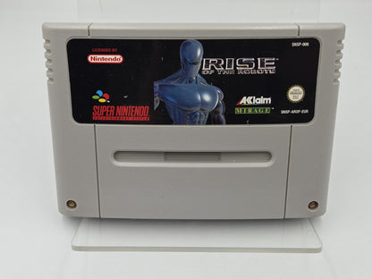 SNES Super Nintendo Spiel Rise of The Robots EUR Modul