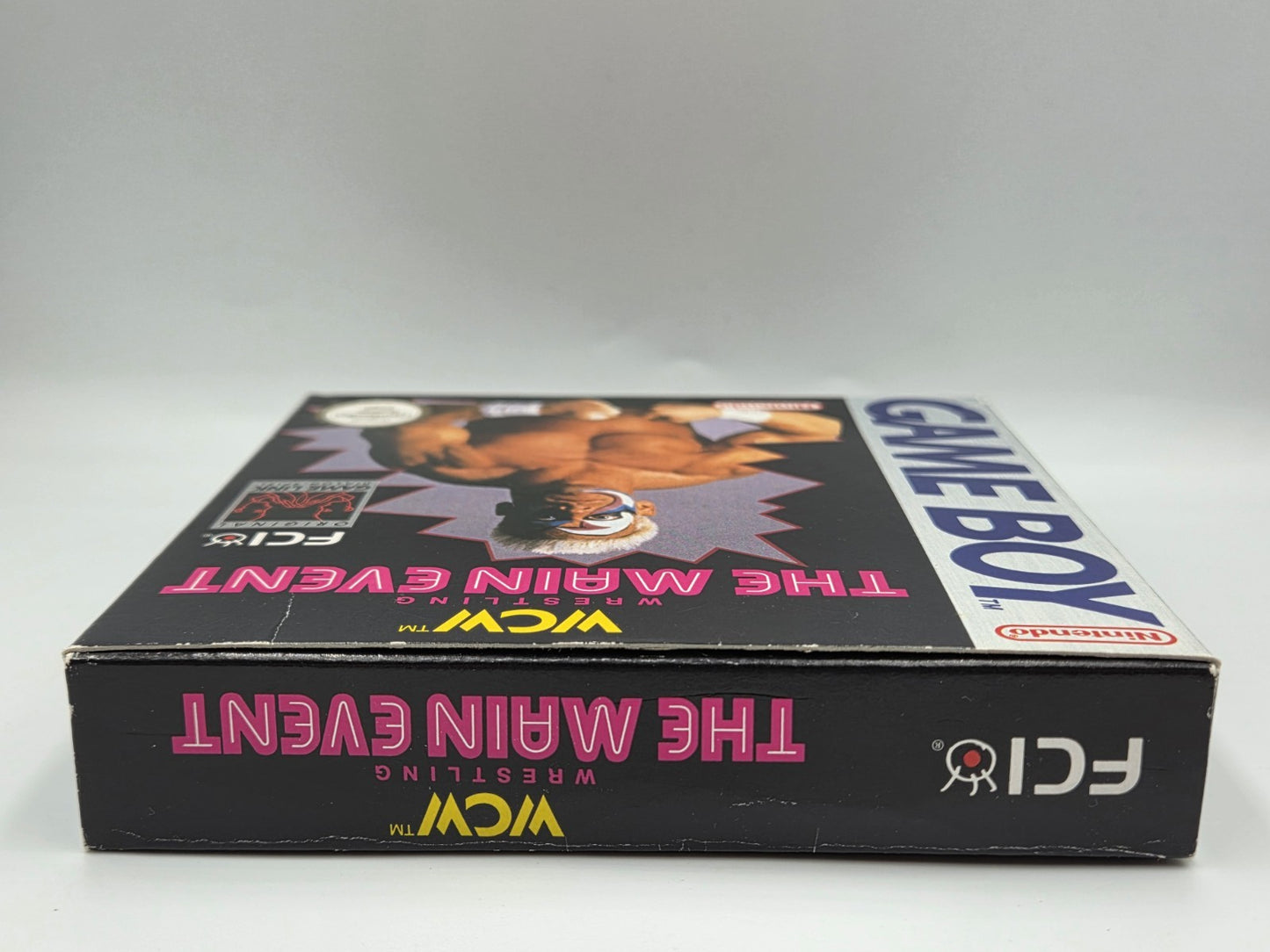 Nintendo Game Boy Classic Spiel WCW The Main Event mit OVP und Anleitung USA