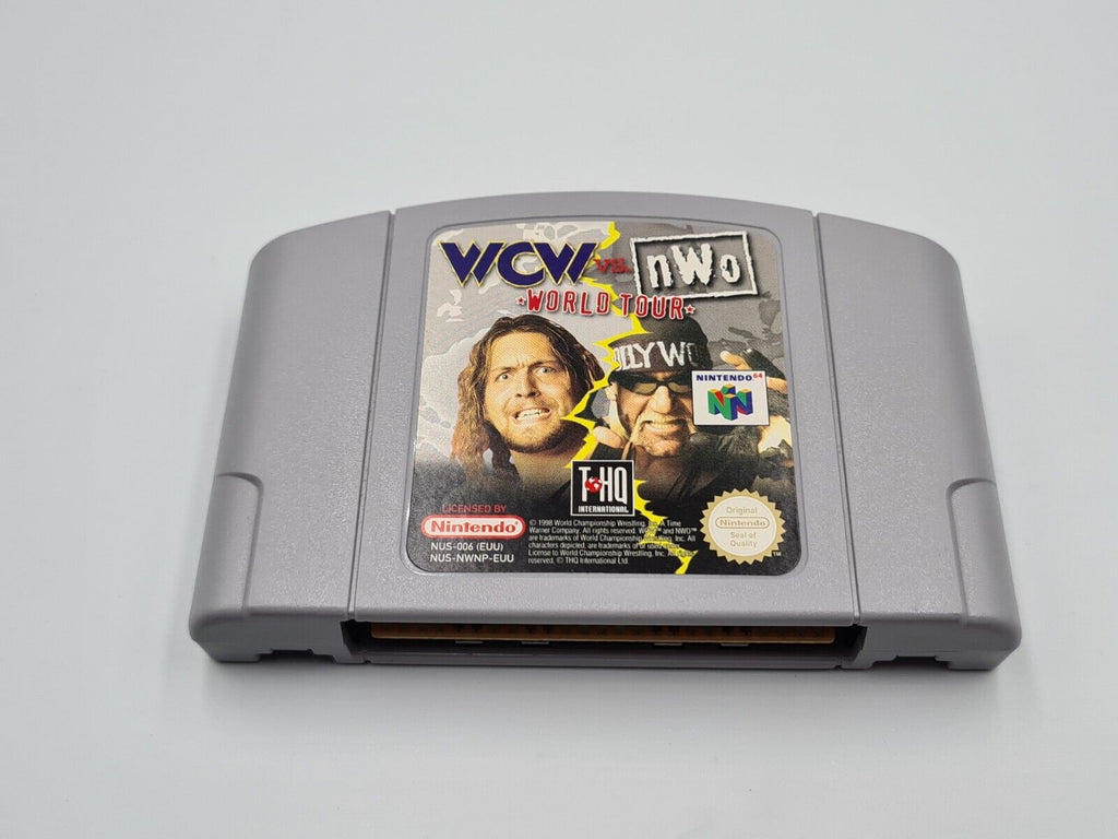 N64 Nintendo 64 WCW vs. NWO World Tour mit OVP und Anleitung EUR - T-Retro-Games 