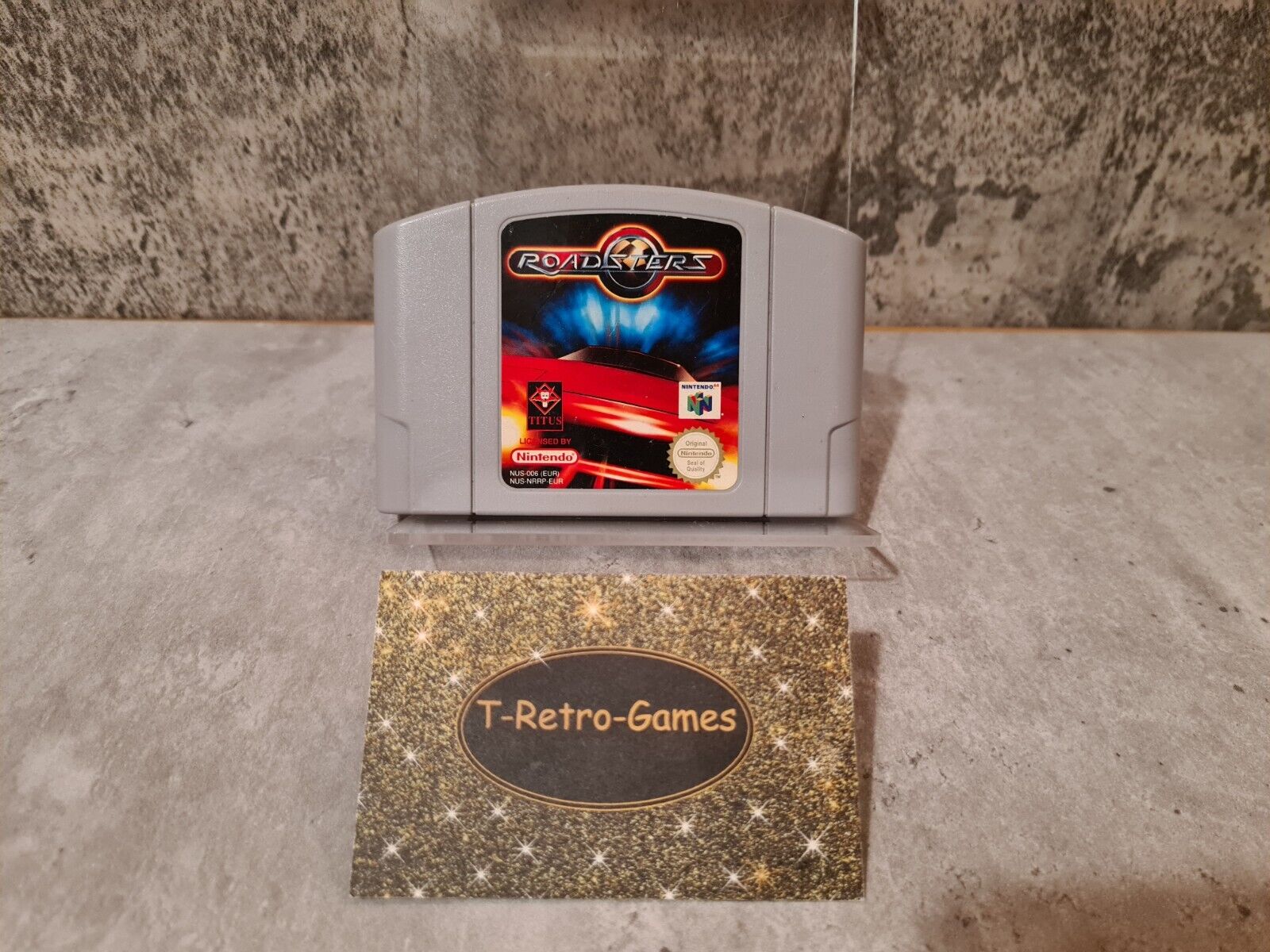 N64 Nintendo 64 Roadsters EUR Modul - T-Retro-Games 