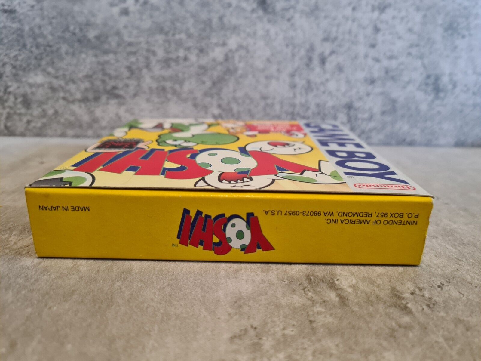 Nintendo Game Boy Classic Yoshi mit OVP und Anleitung USA - T-Retro-Games 