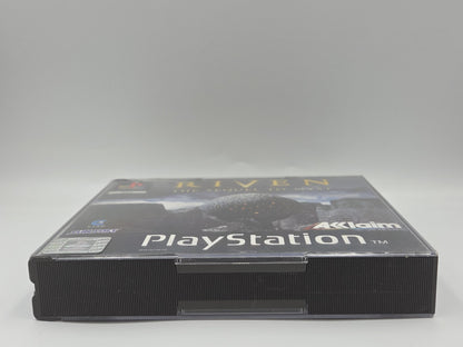 PS1 Playstation 1 Spiel Riven Sequel To Myst mit OVP und Anleitung Deutsch