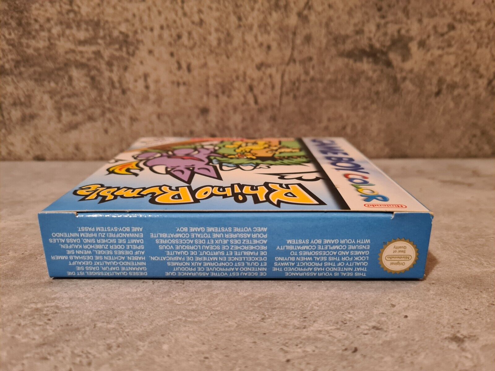 Game Boy Color Rhino Rumble EUR New Old Stock Unused - T-Retro-Games 