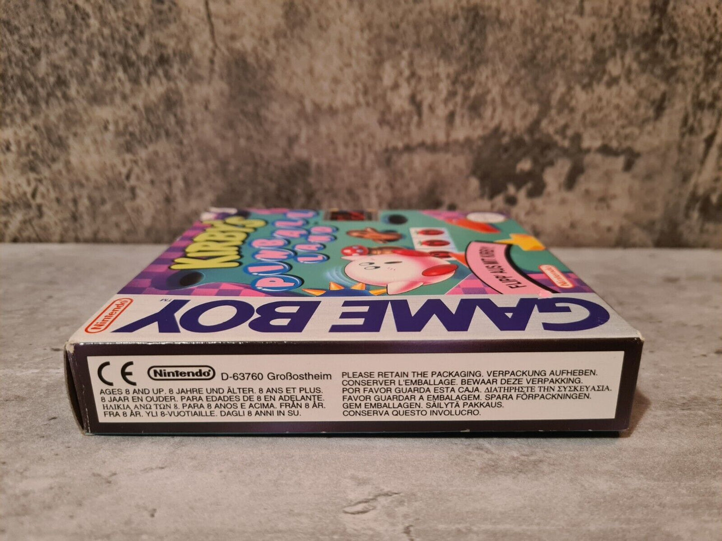 Nintendo Game Boy Classic Kirby's Pinball Land mit OVP und Anleitung NOE - T-Retro-Games 