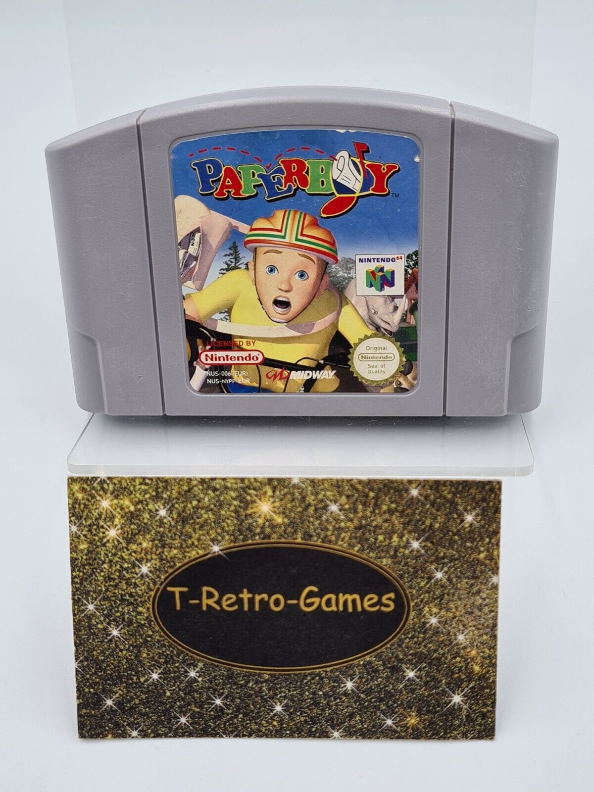 N64 Nintendo 64 Paperboy EUR Modul - T-Retro-Games 