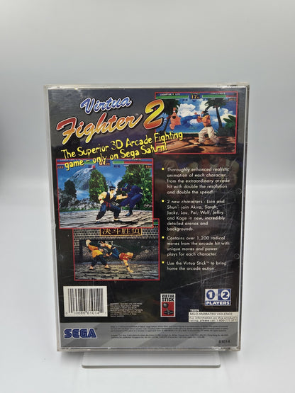 Sega Saturn Spiel Virtua Fighter 2 mit OVP und Anleitung NTSC-USA