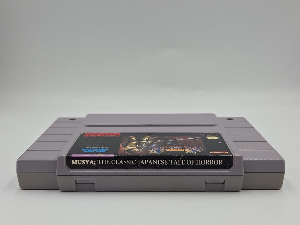 SNES Super Nintendo Musya The Classic Japanese Tale of Horror NTSC USA Modul