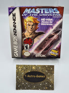 Nintendo Game Boy Advance Masters of The Universe mit OVP und Anleitung USA - T-Retro-Games 