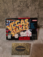SNES Super Nintendo Vegas Stakes mit OVP und Anleitung NTSC USA - T-Retro-Games 