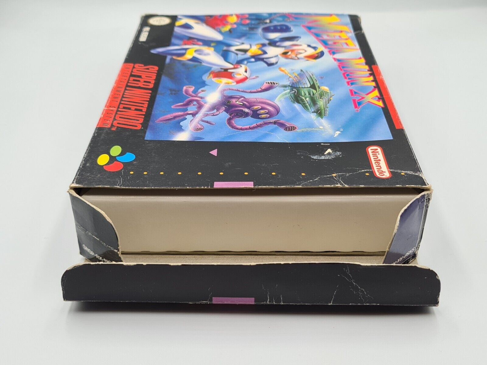 SNES Super Nintendo Mega Man X mit OVP und Anleitung NOE - T-Retro-Games 