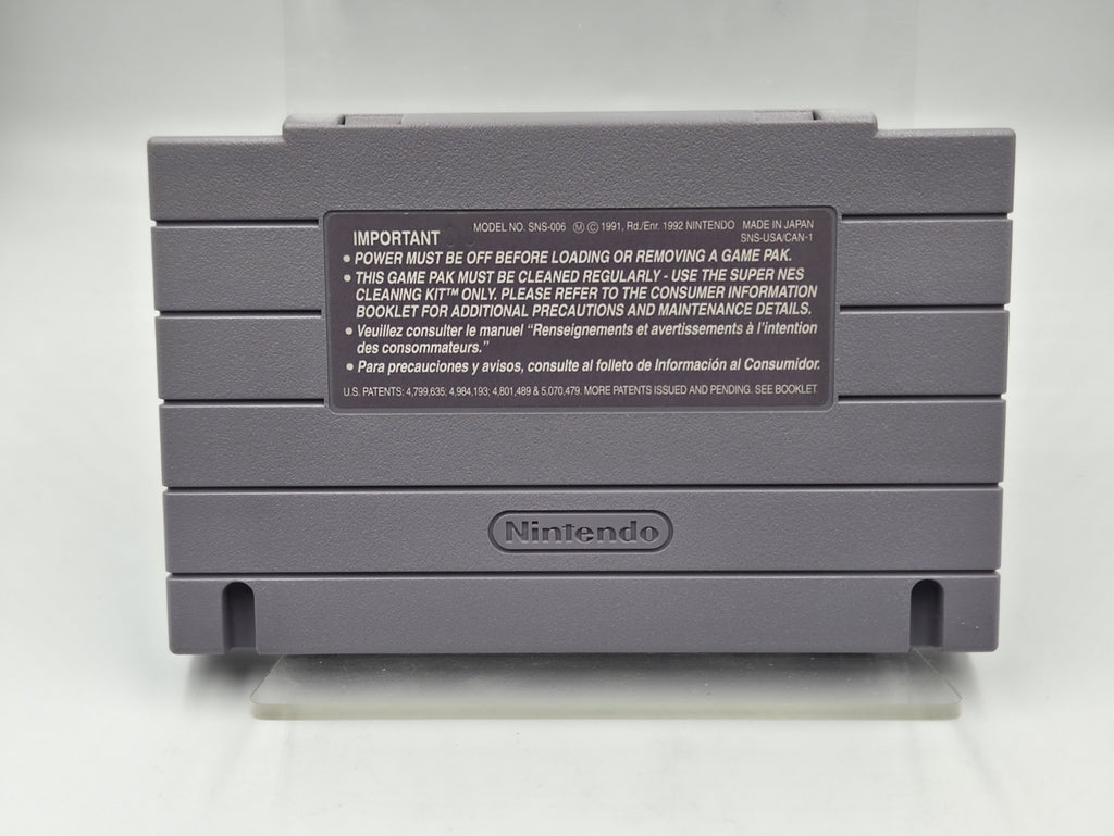 SNES Super Nintendo The Pirates of Dark Water NTSC USA Modul