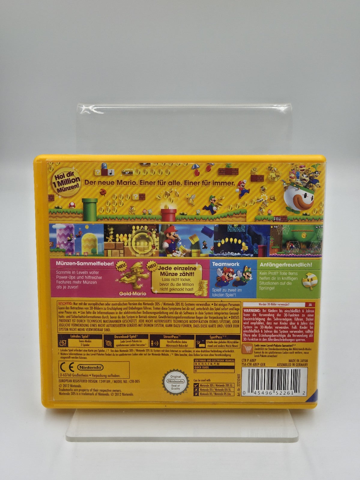 Nintendo 3DS Spiel New Super Mario Bros. 2 mit OVP GER