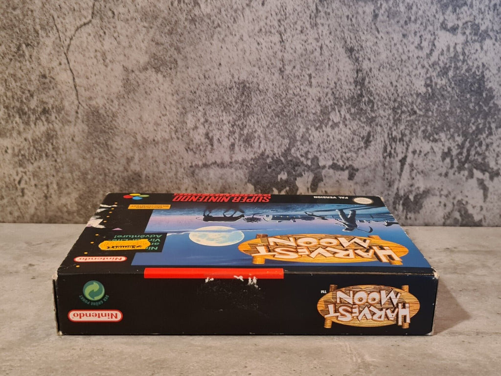 SNES Super Nintendo Harvest Moon mit OVP und Anleitung NOE - T-Retro-Games 