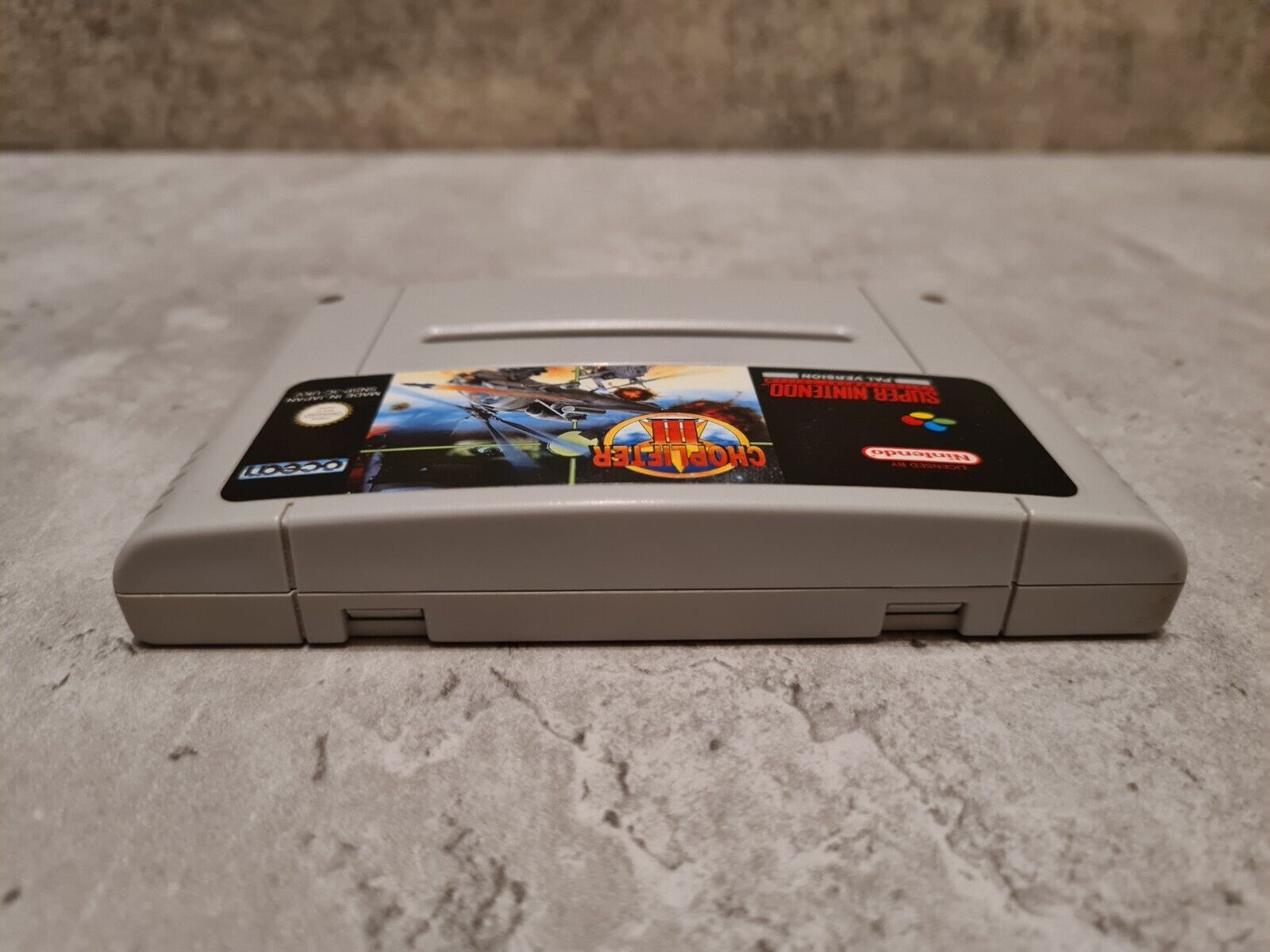 SNES Super Nintendo Choplifter III Modul UKV - T-Retro-Games 
