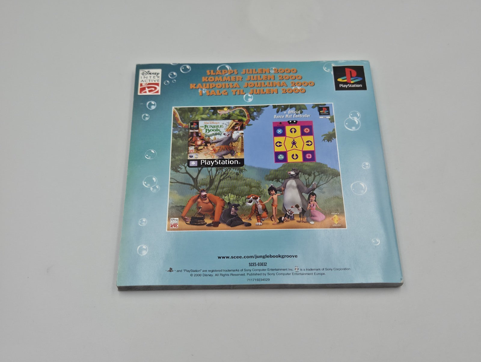 PS1 Playstation 1 Disney's The Little Mermaid II mit OVP und Anleitung 