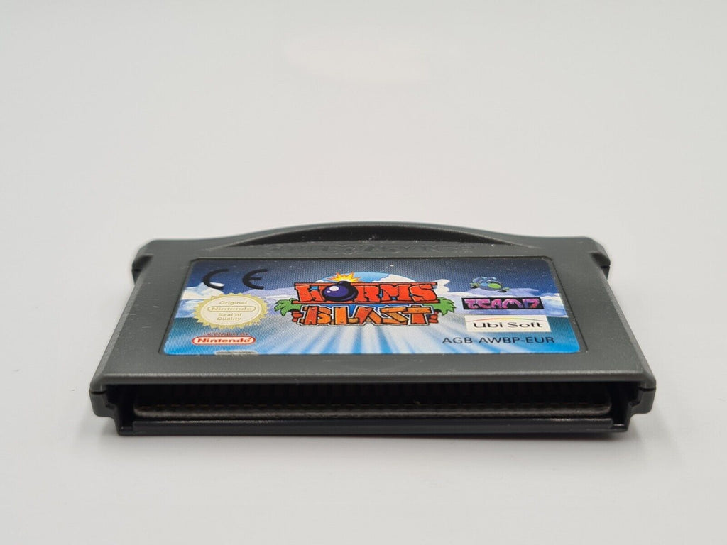 Nintendo Game Boy Advance Worms Blast Modul EUR - T-Retro-Games 