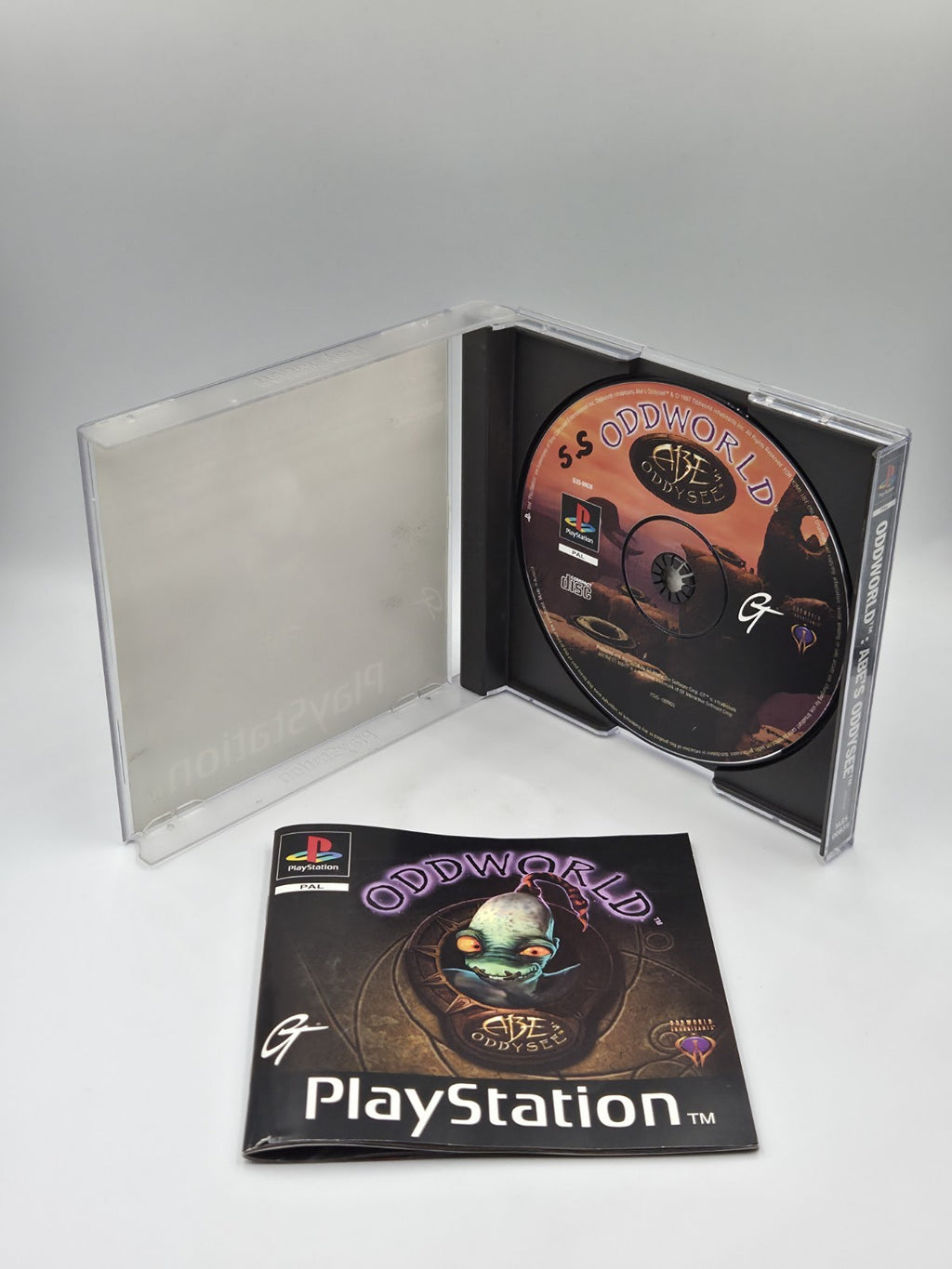 PS1 Playstation 1 Spiel Oddworld Abe's Oddysee mit OVP + Anleitung Deutsch