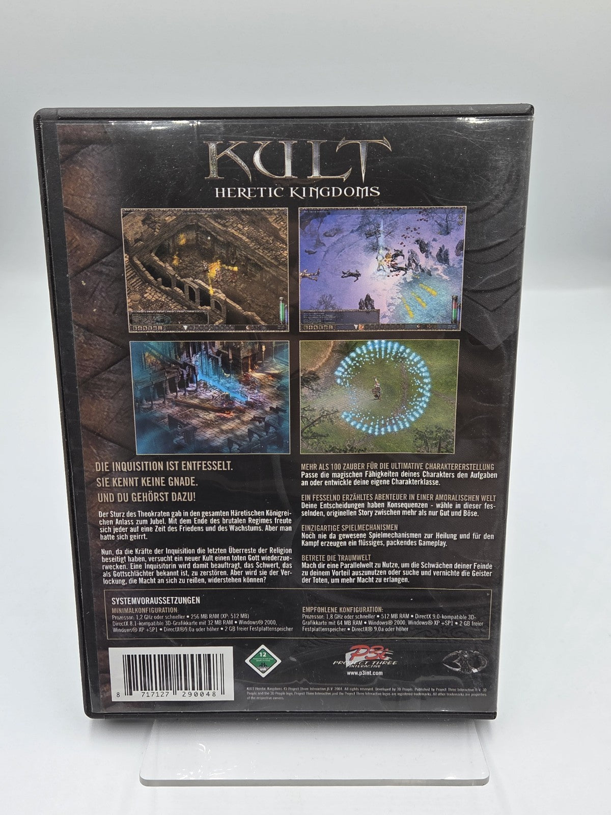 PC-DVD Rom Spiel Kult Heretic Kingdoms
