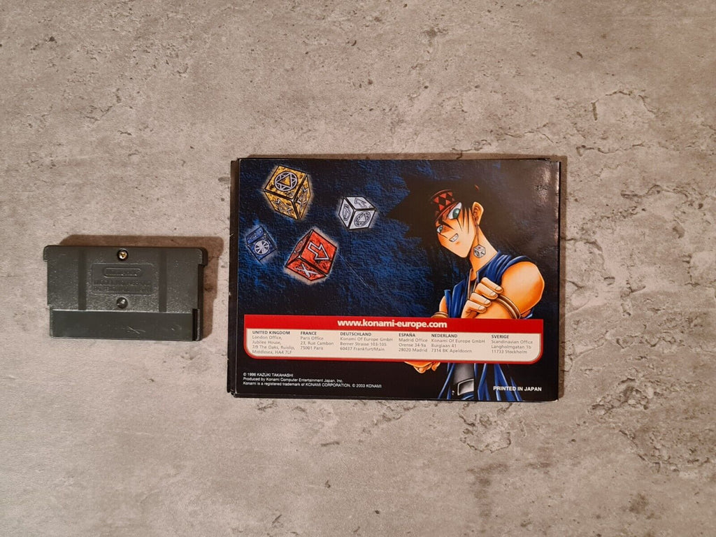 Gameboy Advance Yu-Gi-Oh Dungeon Dice Monsters mit OVP und Anleitung EUR - T-Retro-Games 
