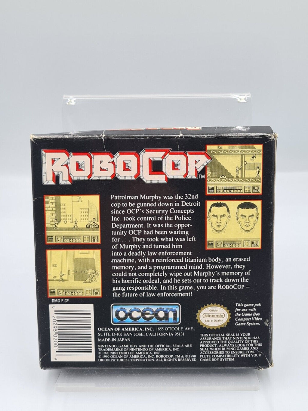 Nintendo Game Boy RoboCop mit OVP und Anleitung NOE / USA - T-Retro-Games 