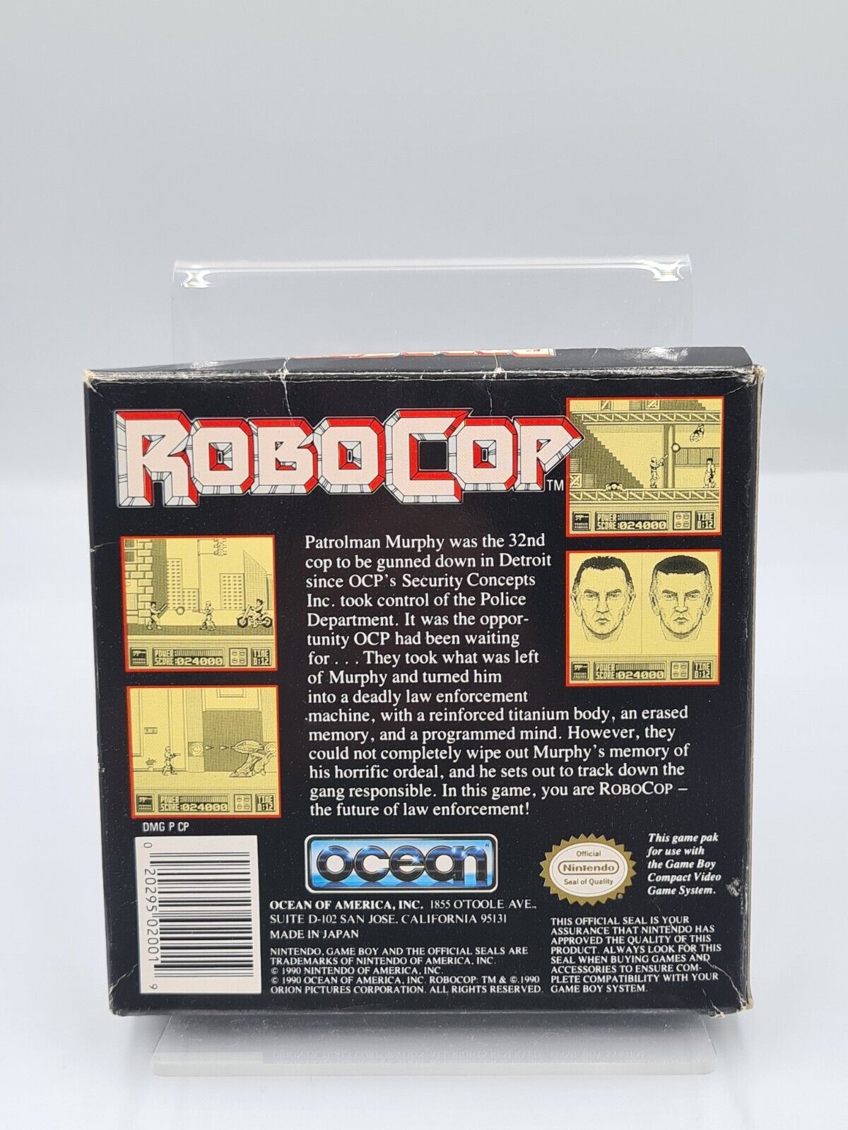 Nintendo Game Boy RoboCop mit OVP und Anleitung NOE / USA - T-Retro-Games 