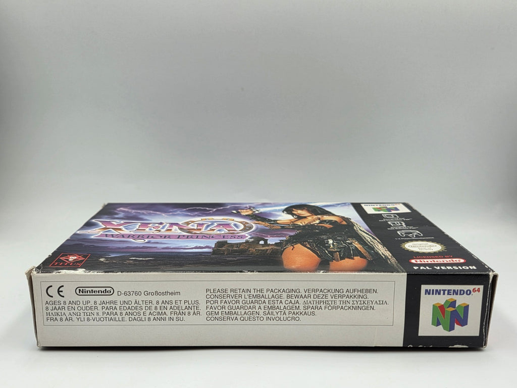 N64 Nintendo 64 Xena Warrior Princess mit OVP und Anleitung FAH
