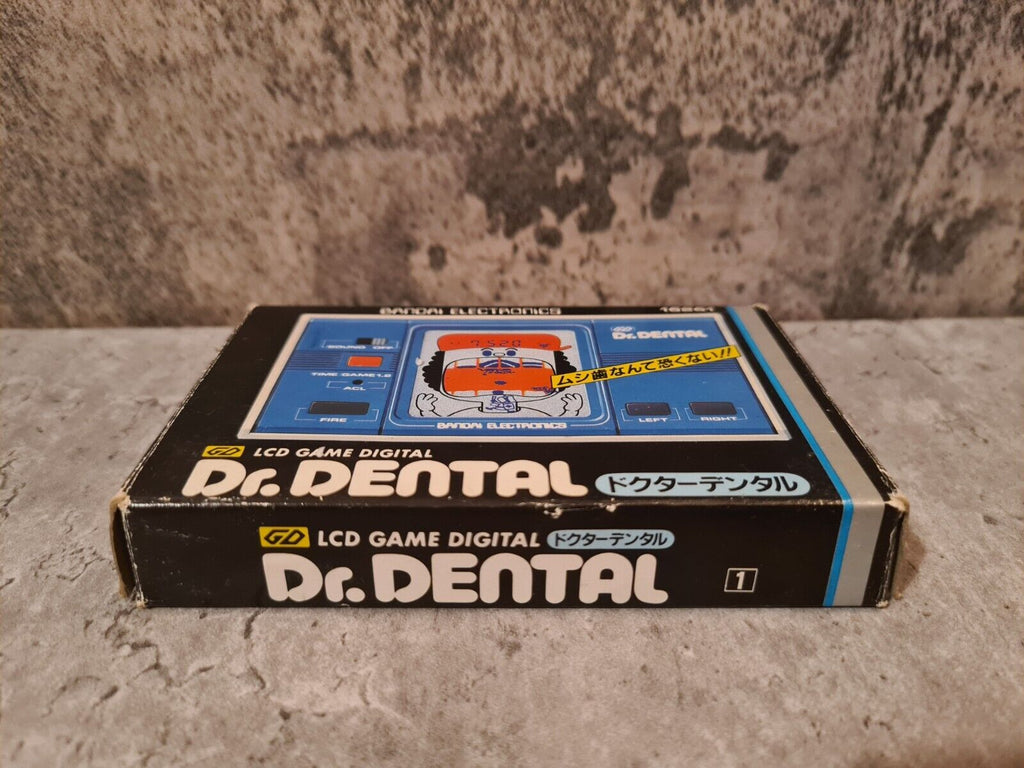LCD Game Digital Dr. Dental mit OVP Bandai Electronics - T-Retro-Games 