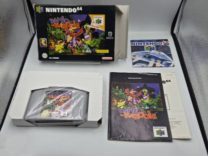 N64 Nintendo 64 Banjo Kazooie mit OVP und Anleitung NOE