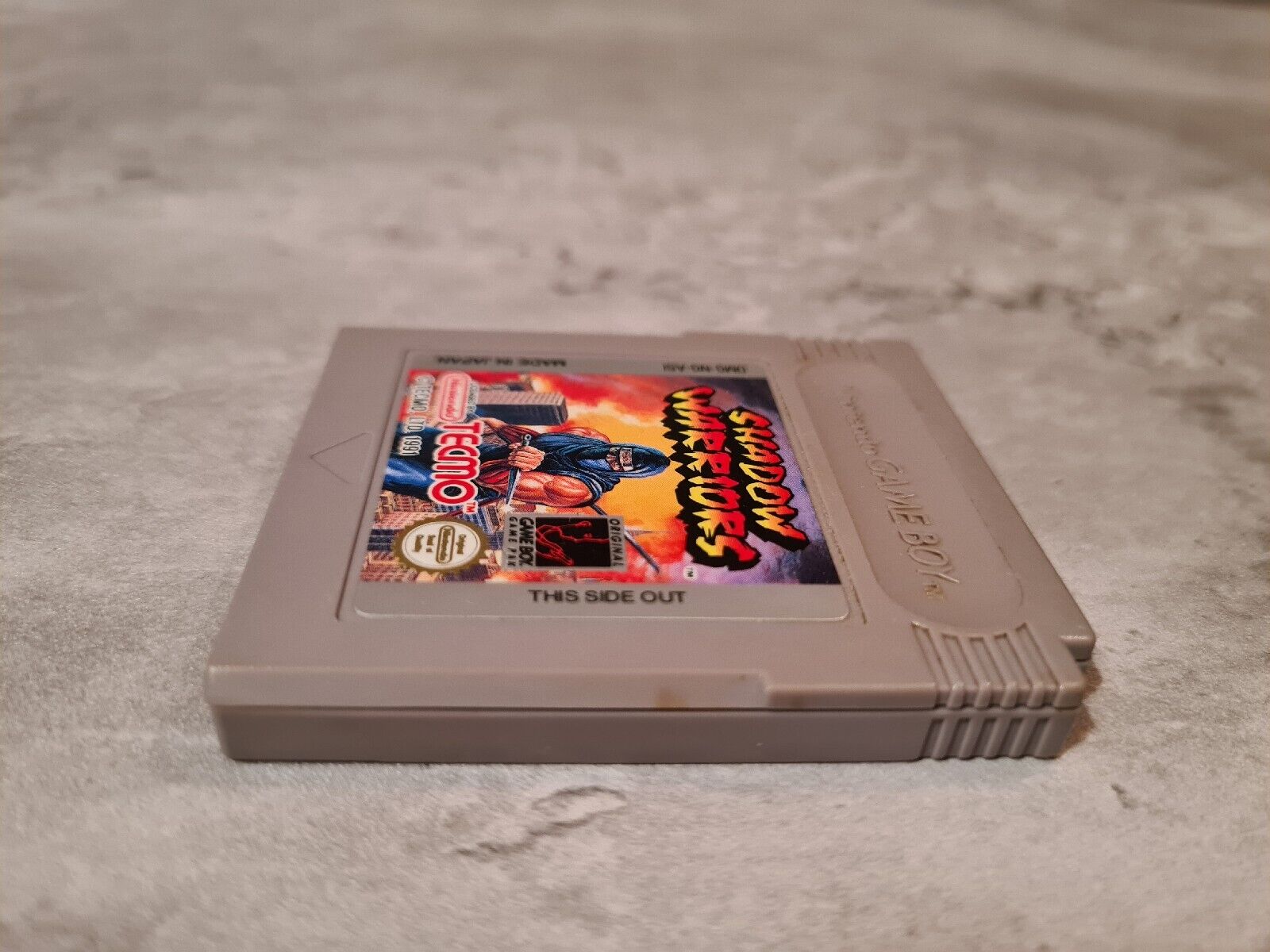 Nintendo Gameboy Classic Spiel Shadow Warriors Modul ASI - T-Retro-Games 