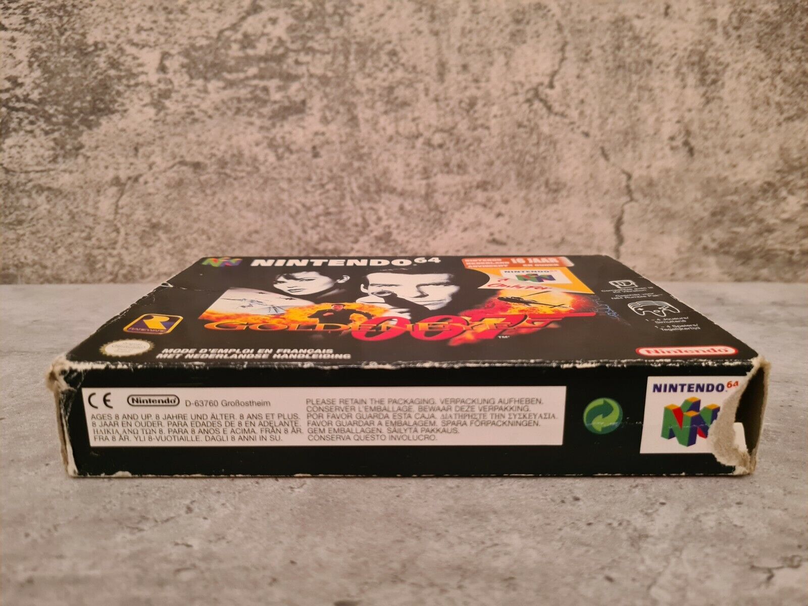N64 Nintendo 64 GoldenEye 007 mit OVP und Anleitung FAH - T-Retro-Games 
