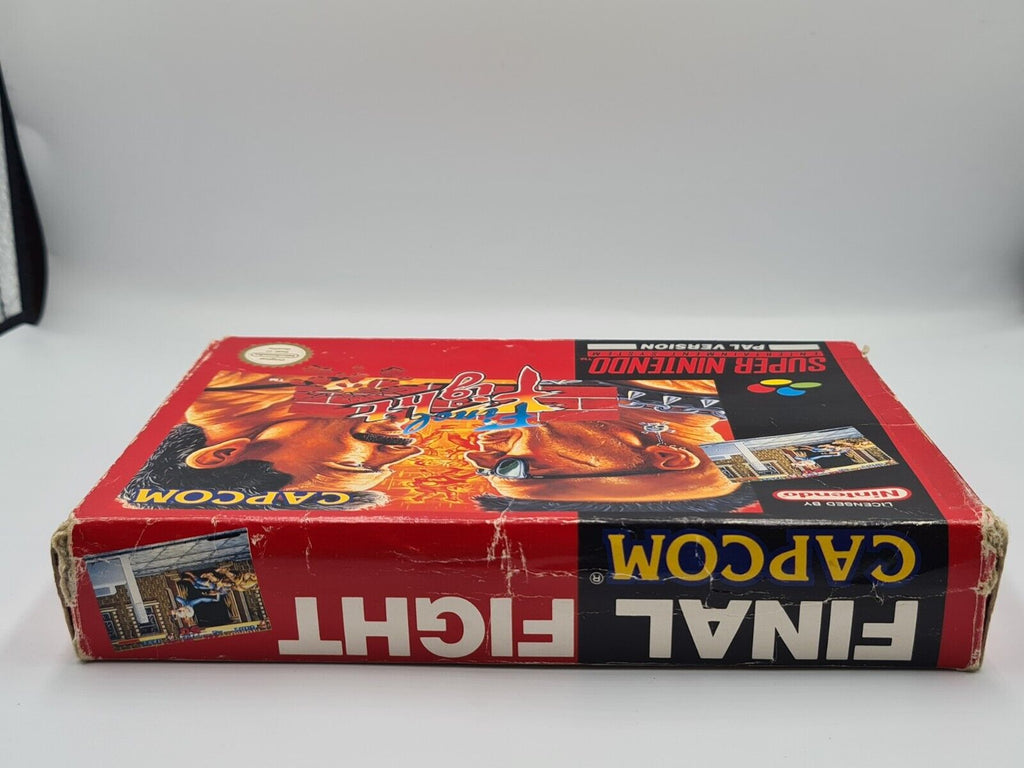 SNES Super Nintendo Final Fight mit OVP und Anleitung FRG - T-Retro-Games 