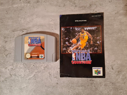 N64 Nintendo 64 Kobe Bryant in NBA Courtside mit OVP und Anleitung NOE - T-Retro-Games 