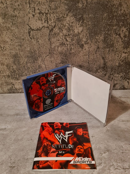 Sega Dreamcast WWF Attitude mit OVP und Anleitung Deutsch 