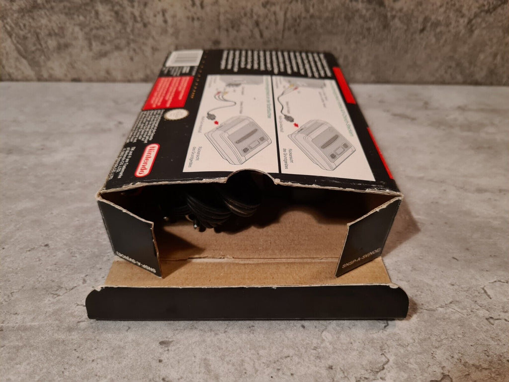 SNES Super Nintendo Stereo A/V Kabel OVP - T-Retro-Games 