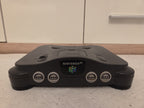 N64 Nintendo 64 Konsole Console mit Controller + Kabeln PAL Schwarz Black