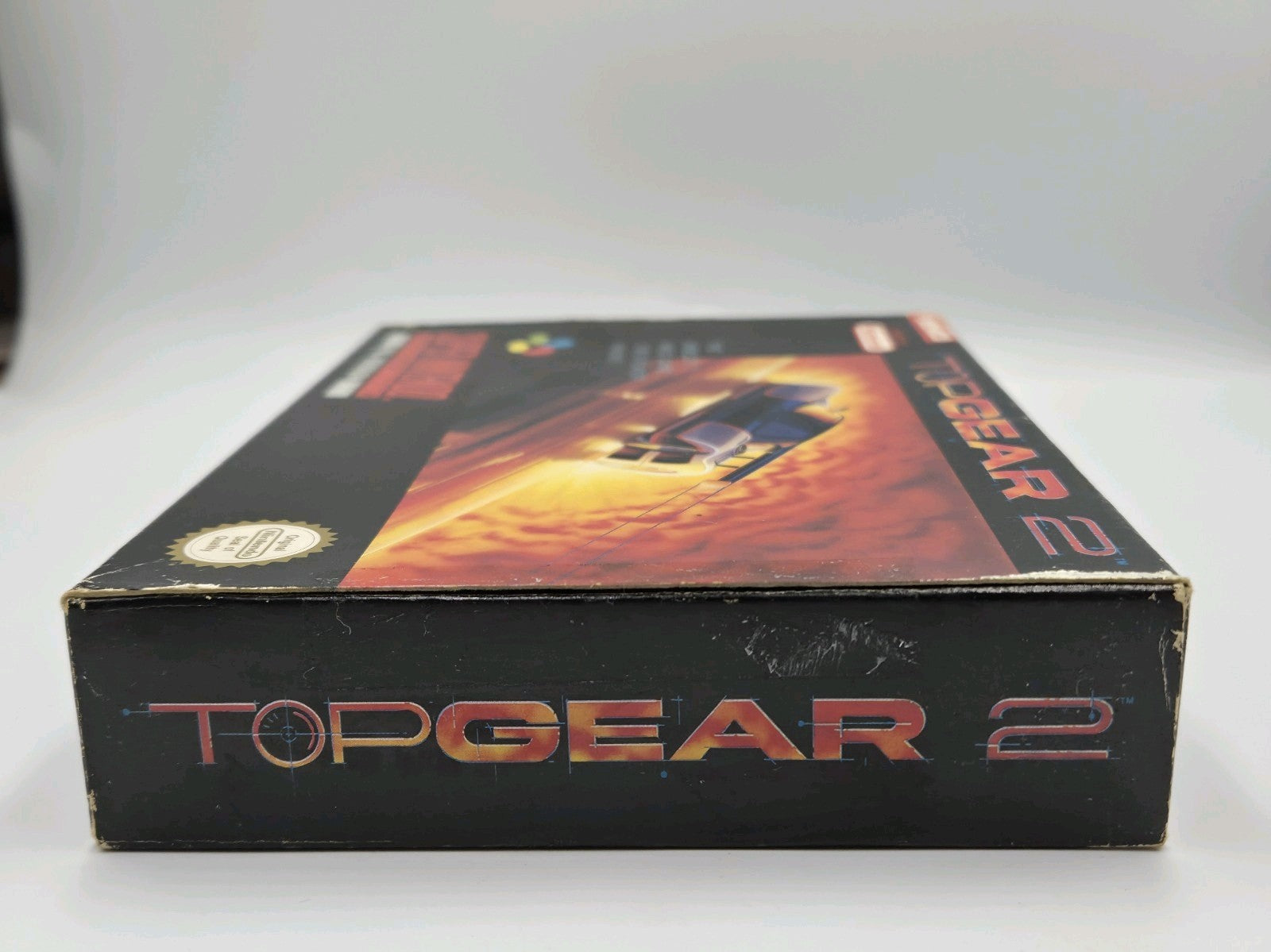 SNES Super Nintendo TopGear2 mit OVP und Anleitung UKV