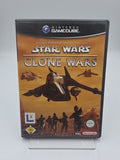 Nintendo GameCube Spiel Star Wars Clone Wars mit OVP und Anleitung NOE