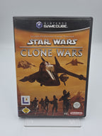 Nintendo GameCube Spiel Star Wars Clone Wars mit OVP und Anleitung NOE