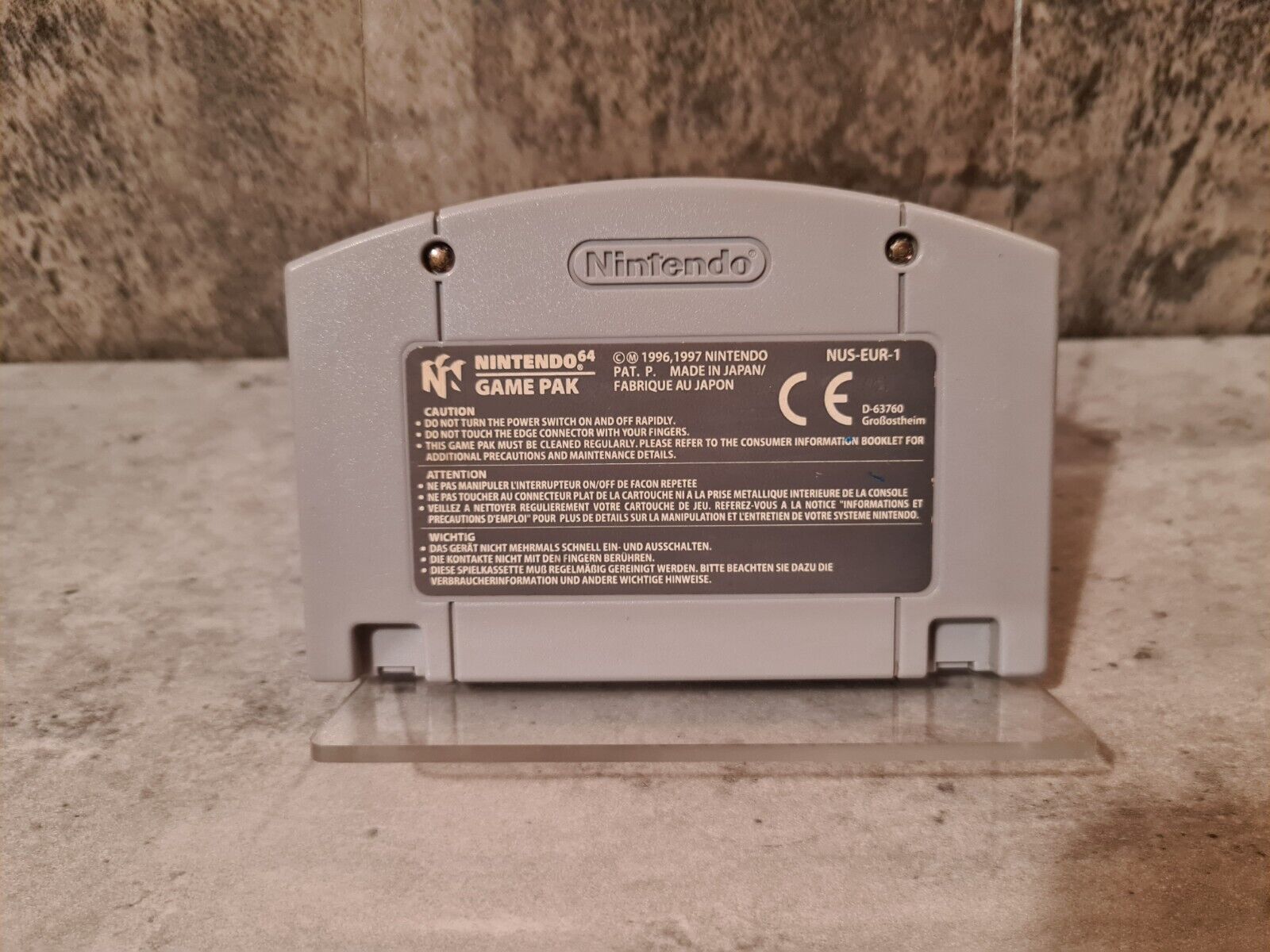 N64 Nintendo 64 Disney's Donald Duck Qu@ck Att@ck?! Modul EUR - T-Retro-Games 