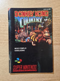 SNES Super Nintendo Donkey Kong Country Spielanleitung Instruction Booklet FAH