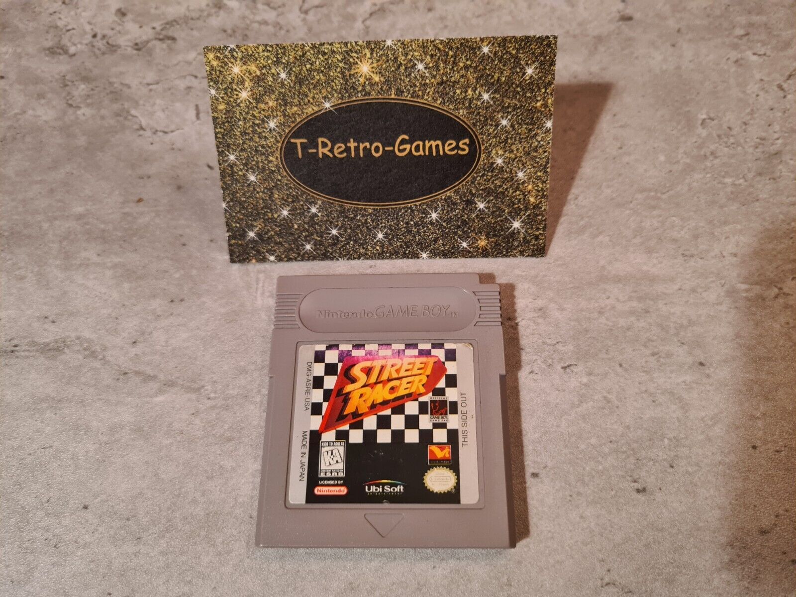 Nintendo Gameboy Classic Spiel Street Racer Modul USA - T-Retro-Games 
