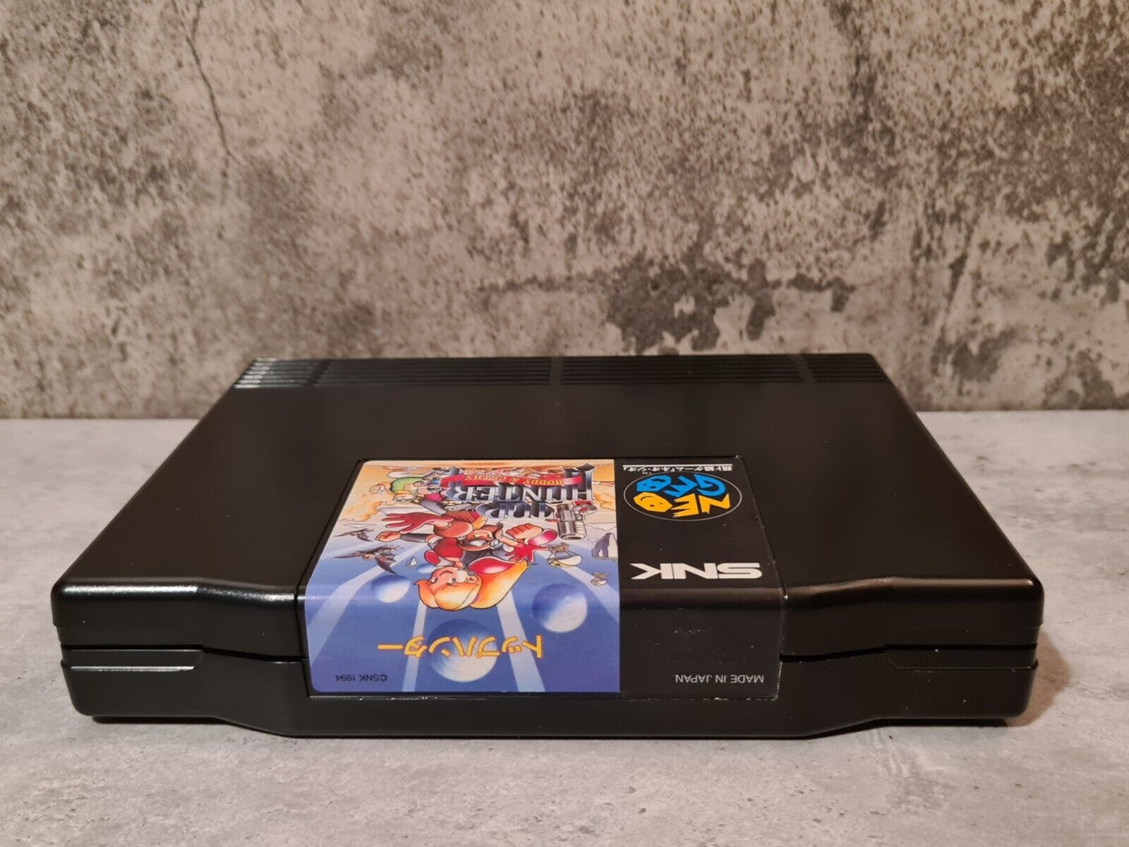 Neo Geo Top Hunter mit OVP und Anleitung Japan - T-Retro-Games 