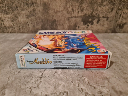 Nintendo Gameboy Color Disney's Aladdin mit OVP und Anleitung EUR - T-Retro-Games 