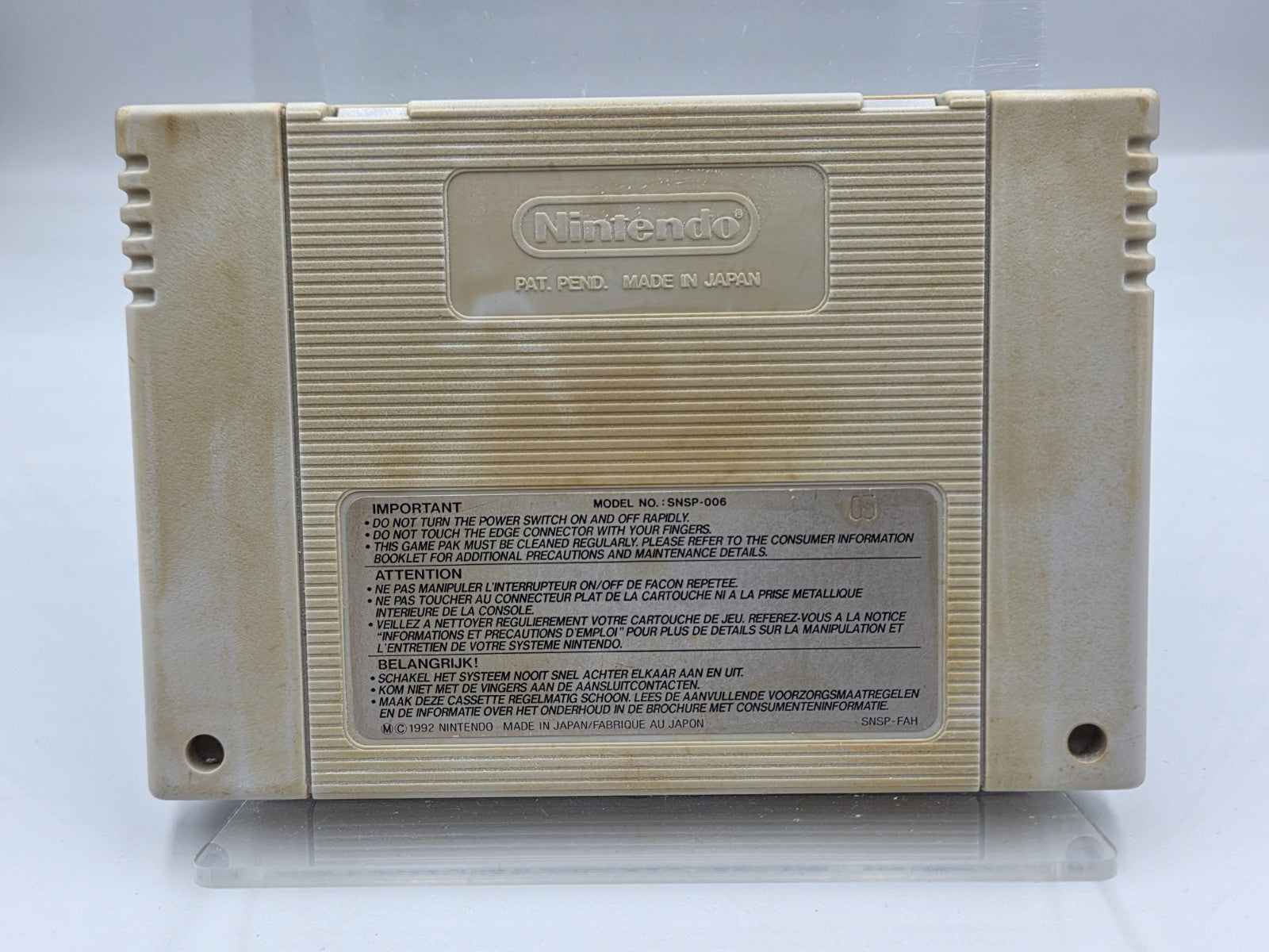 SNES Super Nintendo Super NES Nintendo Scope 6 Modul FAH - T-Retro-Games 