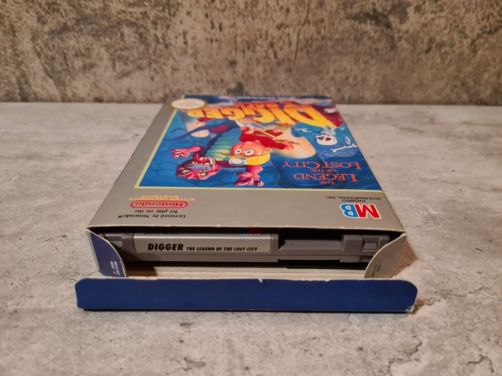 NES Digger T. Rock The Legend of The Lost City mit OVP und Anleitung NOE - T-Retro-Games 
